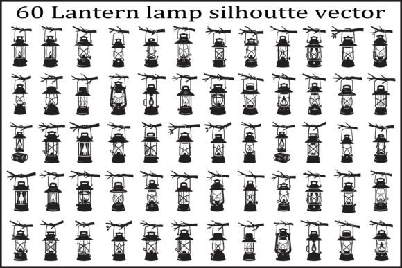 60 Lantern Lamp Silhouette Vector: A Practical Guide for Designers