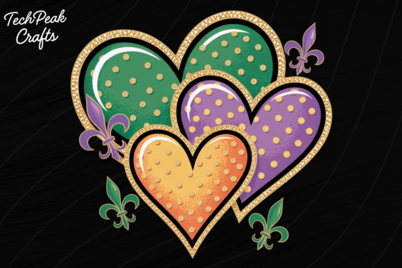Celebrating Love and Carnival Spirit: The Rise of the Mardi Gras Hearts PNG