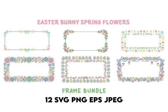 Easter Spring Floral Frame Bundle Set: A Practical Guide for Creators