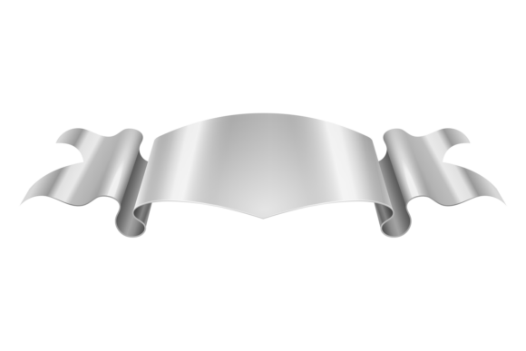Integrating Blank Metallic Ribbon Banner Blank Decor into Professional Design Workflows