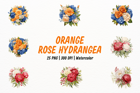 Roses Lisianthus and Orange Hydrangeas: A Strategic Asset for Creative Workflows