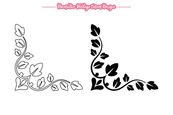 Vintage Inspired Corner Vector Design: Elevating Your Creative Projects