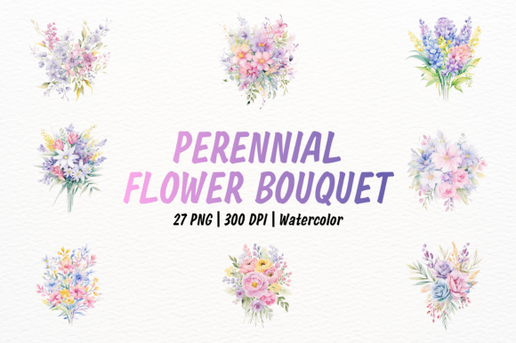 Watercolor Perennial Flower Clipart: A Practical Evaluation for Designers