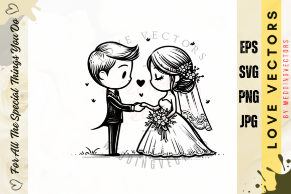 Wedding Couple and Love Vectors - C3917: A Practical Evaluation